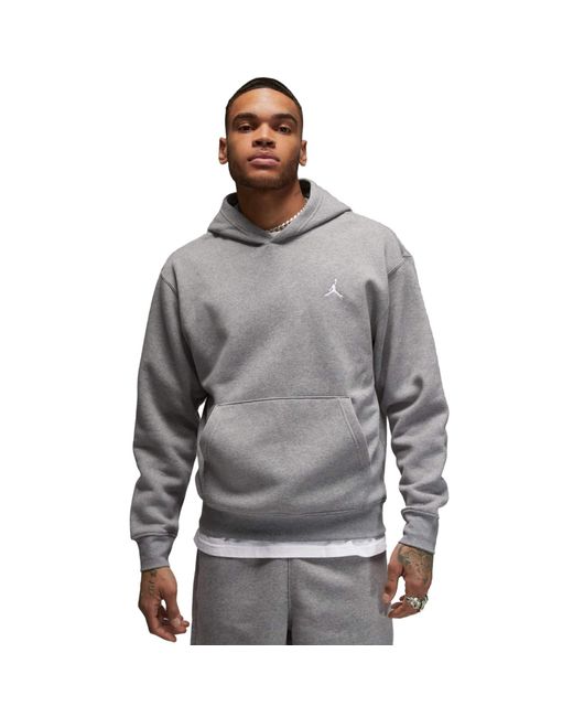 Nike Gray Jordan Brooklyn Sweatshirt for men
