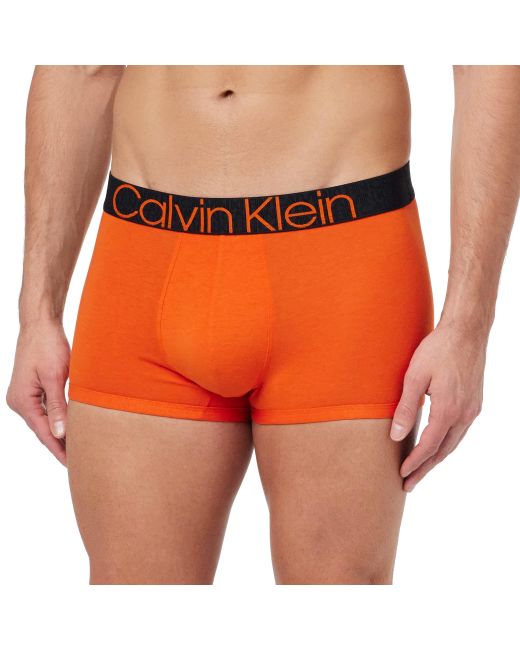 Calvin Klein Orange Trunk for men
