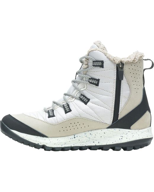Merrell Metallic Antora Sneaker Boot Wp Walking Boot