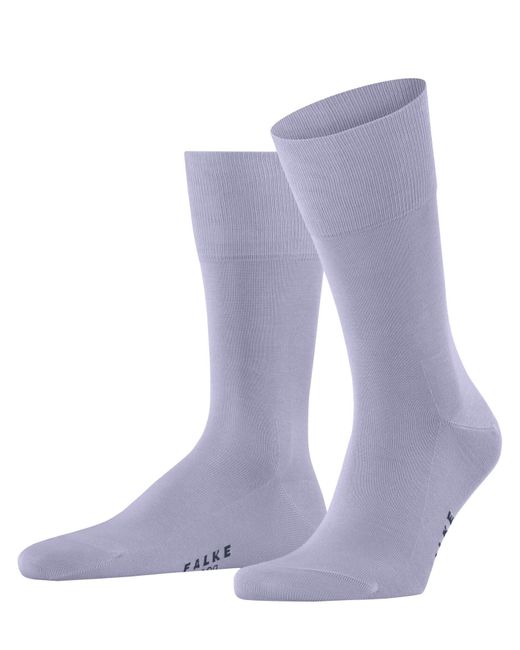 Falke Purple Socken Tiago M So nachhaltige Fil D'Ecosse Baumwolle einfarbig 1 Paar