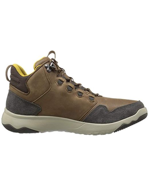 teva men's m arrowood lux mid waterproof hiking boot