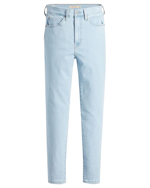 Levi's Blue Retro High Skinny Jeans