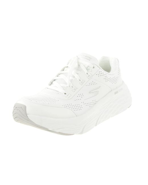 Skechers S Max Cushioning Elite Step Up Running Shoes White 4 | Lyst UK