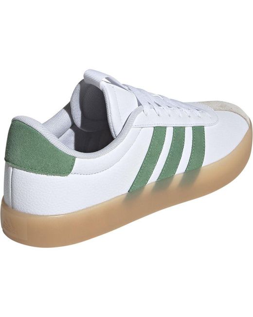 Adidas Blue Vl Court 3.0 Shoes S Trainers White/green 11 for men