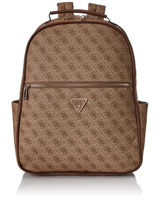 Guess Brown Power Play Tech Backpack
