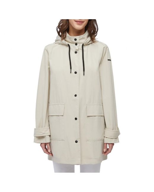 Geox W Ilde Parka Jacket in Grey Lyst UK