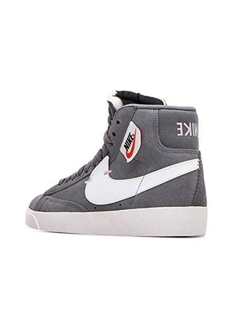 Nike Scarpe Basse Sneakers Donna Grigio (wmnsblazermidrebel Nike Scarpe Basse Sneakers Donna Grigio (wmnsblazermidrebel