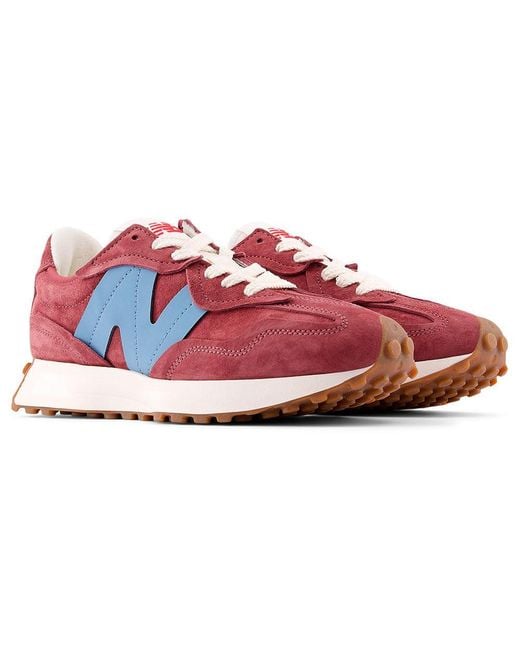 New Balance Red 327 Trainers EU 44