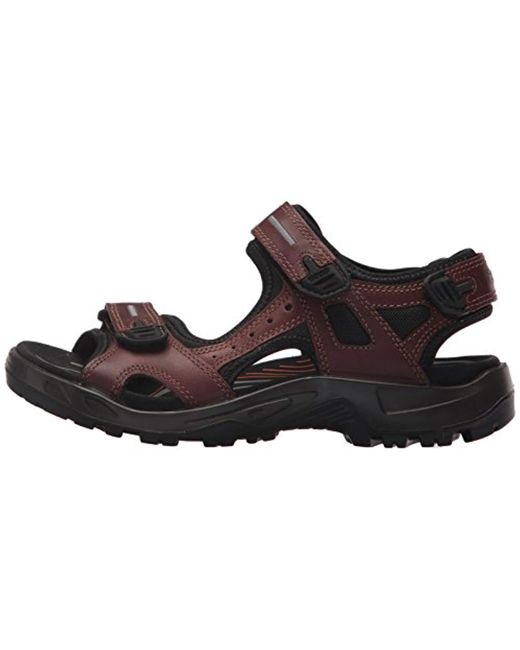 ecco men's yucatan outdoor offroad hiking sandal