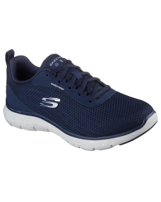 Skechers Flex Appeal 5.0 Fresh Trek Sneaker in het Blue