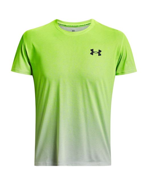 Under Armour S Rush Cicada Short Sleeve T-shirt Green Xxl for men