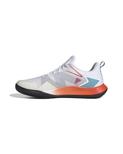 Adidas White Defiant Speed M Clay Sneaker for men