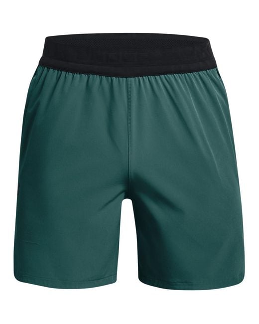 Under Armour Shorts Ua Peak Woven Shorts in het Green voor heren