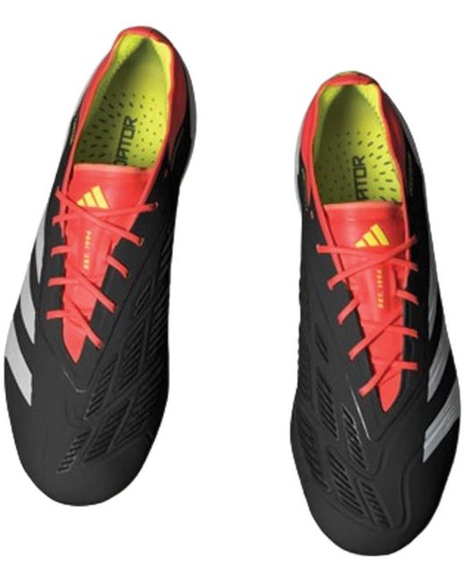 Adidas Schuhe - Nocken Predator Elite FG PredStrike Special Edition schwarzweissrot für Herren