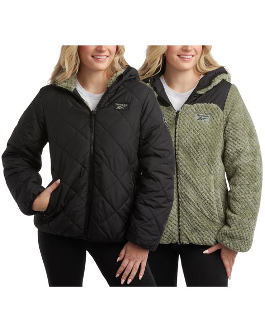Reebok reversible jacket hot sale