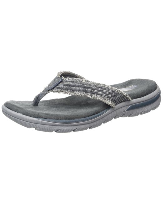 Skechers Usa Bosnia Flip-flop,navy,8 M Us in Blue for Men | Lyst