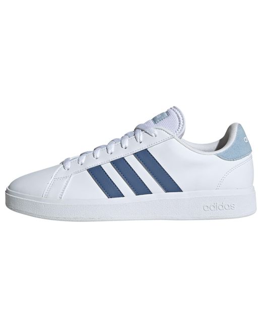 Adidas Blue Grand Court Td Lifestyle Court Casual Sneakers for men