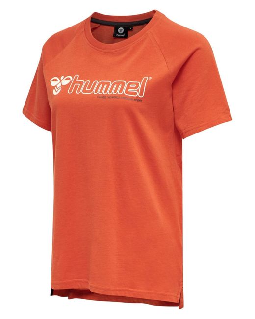 Hummel Shirt S/S in Orange für Herren