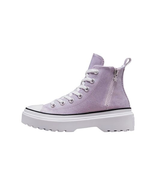 Converse Purple Platform Sneaker For