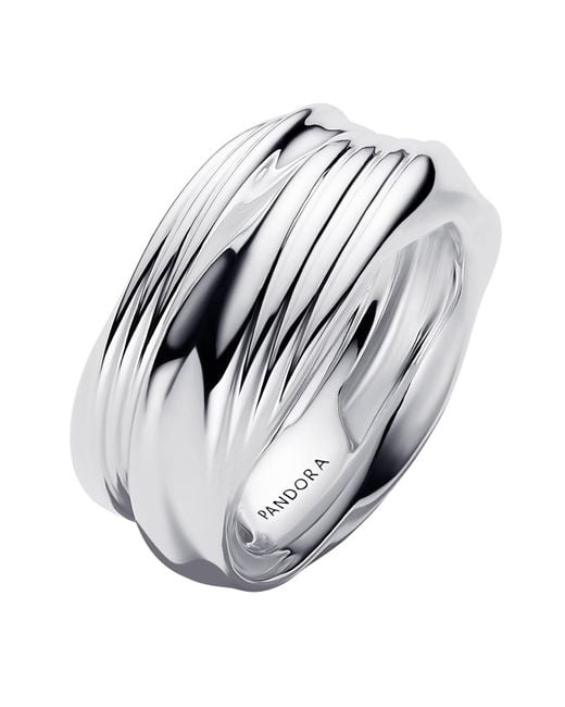 Pandora Ring Sterling Zilver 925 193890c00-52 52 in het Metallic