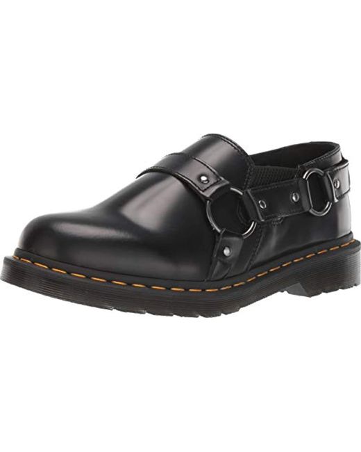 Dr. Martens Black Gilbey Slip On Shoes for men