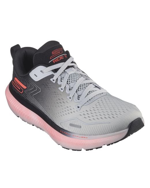 skechers go run ride 5 hombre gris