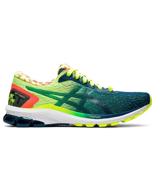 Asics Gt 1000 9 Running Shoes in Blue for Men Lyst UK