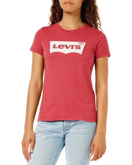 Levi's Red The Perfect Tee