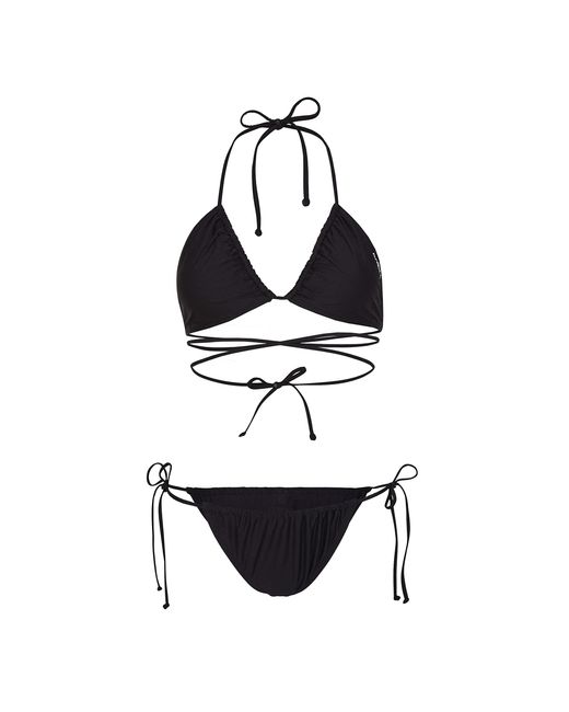 O'neill Sportswear Black Oneill Kat Becca of The Wave Triangel Bikini Set