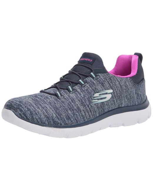 Skechers Blue Summits-Quick Getaway Sneaker