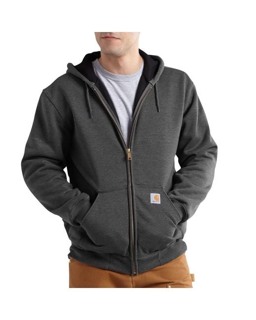 Carhartt Rutland Thermal-Lined Zip-Front Sweatjacke in Gray für Herren