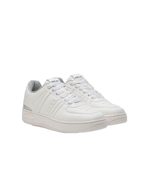 Replay White Gwz2u .000.c0031s Sneaker