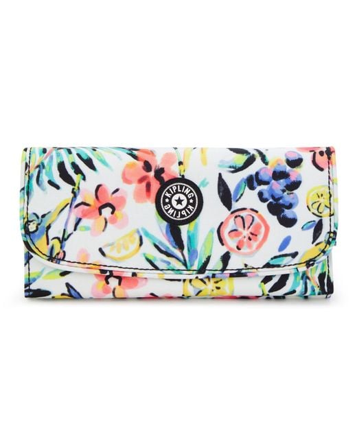 Kipling Blue Money Land Large Wallet