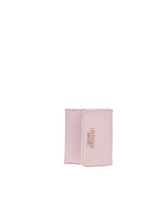 Laurel SLG Card & Coin Purse di Guess in Pink