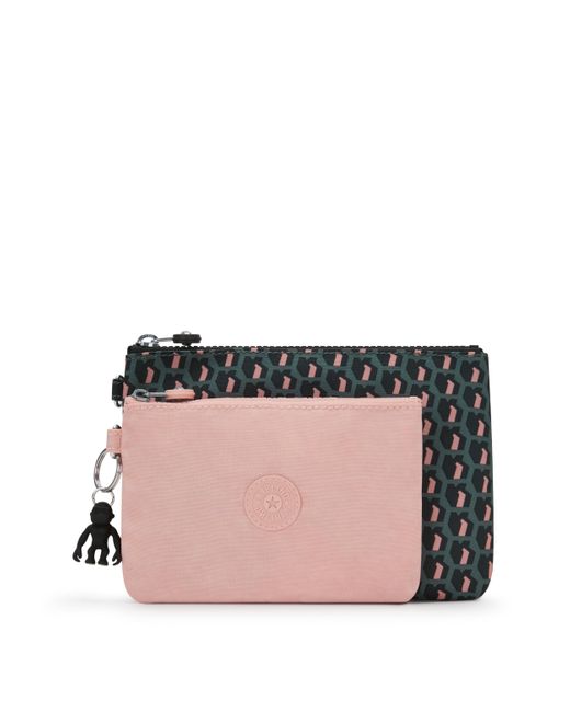 Kipling 's Atlez Duo Crossbody Bag And Pouch Set in Pink | Lyst