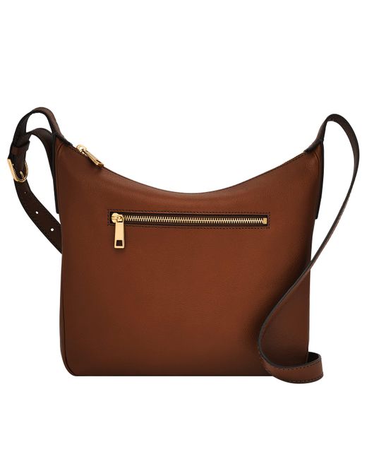 Fossil Brown Cecilia Large Crossbody
