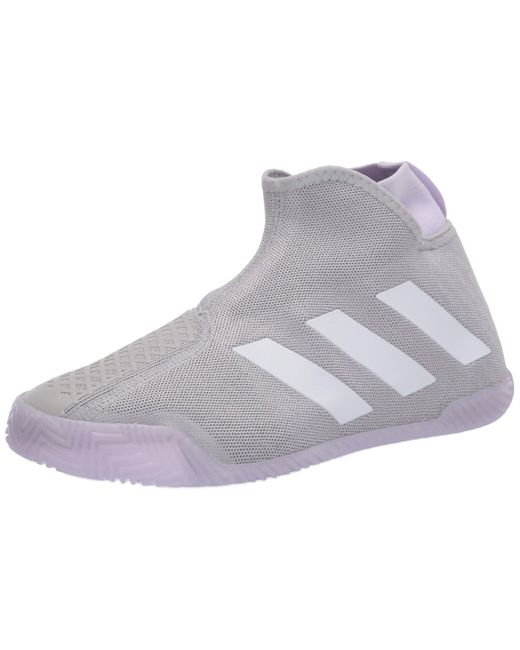 adidas Stycon Laceless Hard Court Shoes in Grey/Purple (Gray) - Save 40% -  Lyst