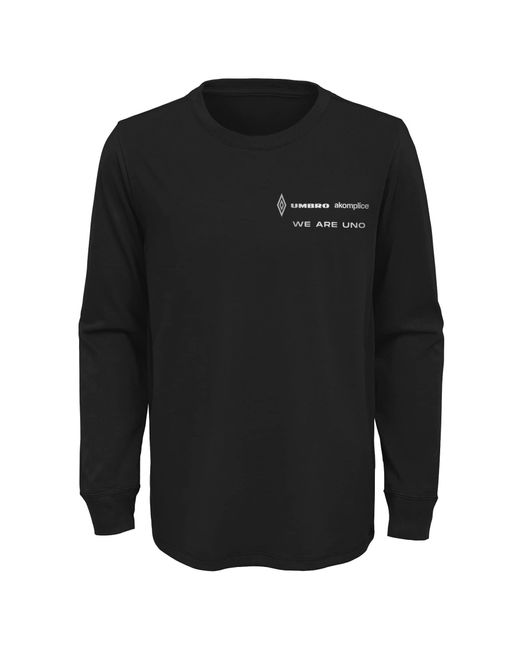 Umbro Black X Akomplice Uno Long Sleeve Tee T-shirt for men