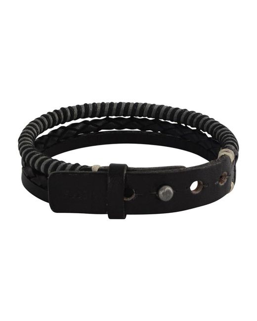 Fossil Black Joa00548998 S Bracelet for men