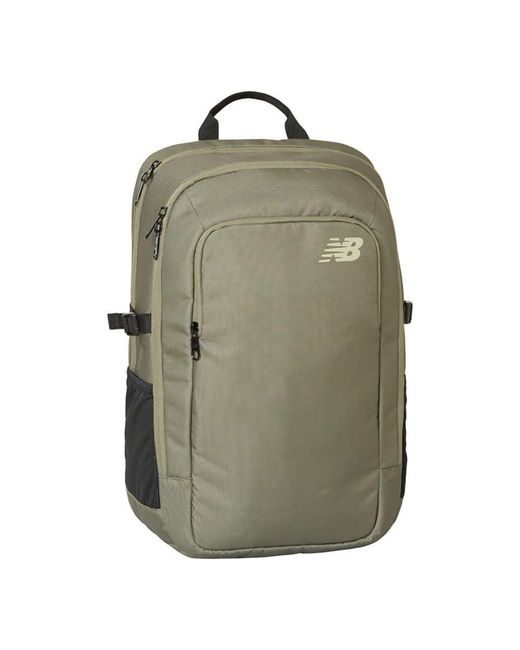 Logo backpack in verde di New Balance in Green