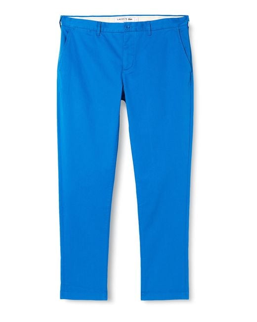 Lacoste Blue Hh2661 Trousers for men