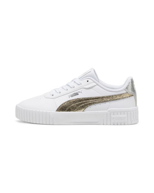 Sneakers Carina 2.0 Metallic Shine PUMA en coloris White