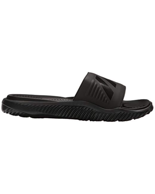 adidas Alphabounce Slide in Black for Men Lyst UK