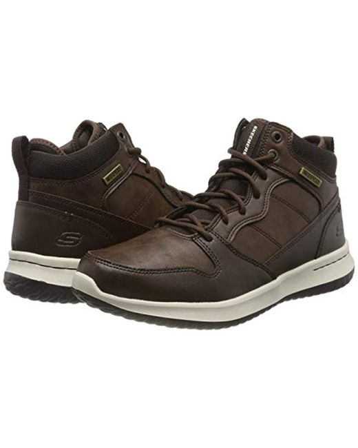Skechers Delson Classic Boots in Brown for Men | Lyst UK