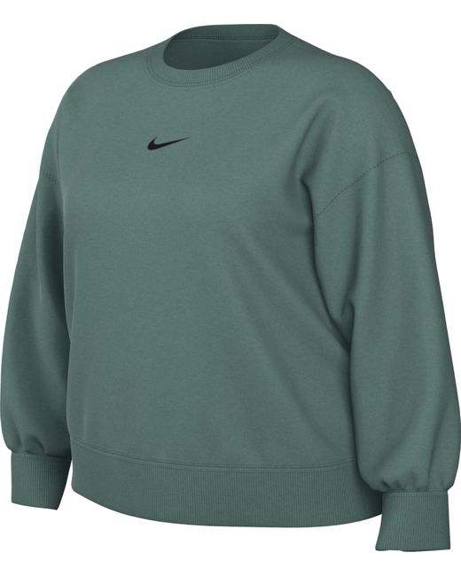 Damen Sportswear Phnx FLC Os Crew Plus Sudadera Nike de color Green