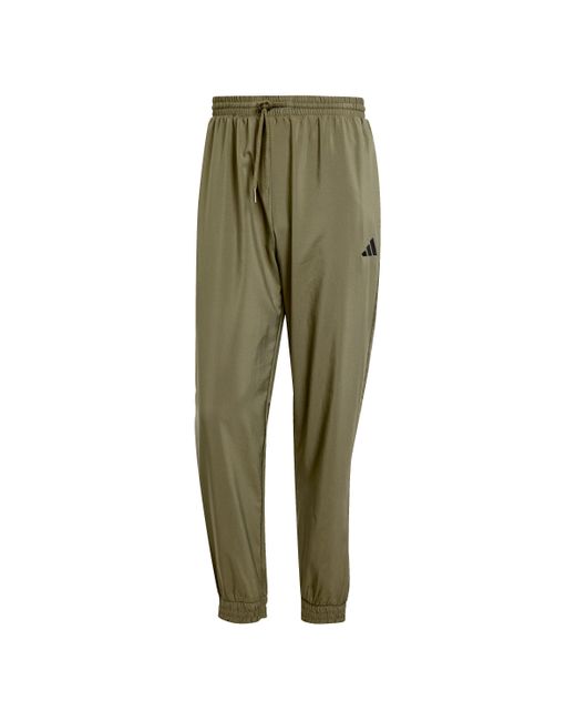 Adidas Essentials Small Logo Stanford Pant Elasticated in het Green voor heren