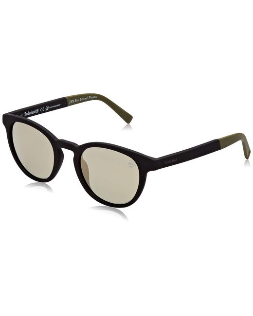 Timberland Black Eyewear Sunglasses Tb9128 for men