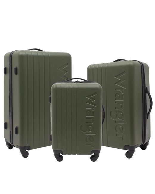 Wrangler Green Quest Luggage Set