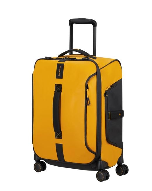 Samsonite Hand Luggage Suitcase 55 X 40 X 23 in Yellow Lyst UK