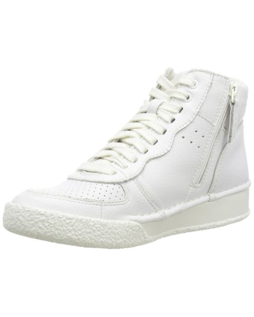Clarks White CraftCup Mid